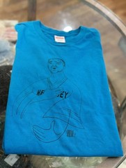 Supreme Prodigy Tee Shirt Cyan SS18 Sz L