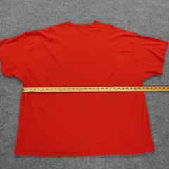 Playstation Shirt Mens 5X Red Weekend Plans PS4 Gamer Graphic Tee Oversize Sony