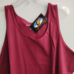 Falcon Bay Tank Top, 3XL – 6XLT Big and Tall Man Tank Top, Wine