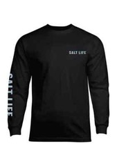 Salt Life Sunrise Palms Long Sleeve T-Shirt Men’s Size XL X-Large Black NEW NWT