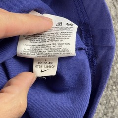 Kobe Bryant Shirt Mens Large Blue Nike Dri Fit Hot Handed Cold Blooded T-Shirt