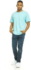 9 Pack of Mens Short Sleeve Crew Neck Cotton T-Shirts,Bulk Back of Tees for Men