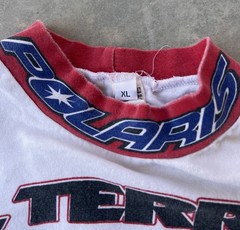 Vintage Polaris Racing Jersey XL Moto Shirt All Terrain Vehicle ATV 90s Bike