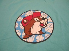 Buc-ee’s Bucees Florida T-Shirt Teal Blue Parrot Graphics Size 3XL WOW!!!!