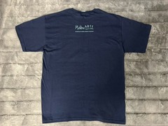 Vintage 2009 Malibu Arts Festival T-Shirt Navy Blue Gildan Large