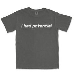 I Had Potential Shirt Funny T-Shirts Men Graphic Shirt Funny Shirt For Men