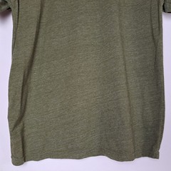 Lucky Brand Henley T-Shirt Mens Medium Green Short Sleeve