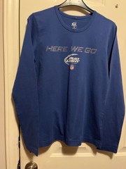 NFL BUD LIGHT, OFFICIAL BEER SPONSOR Ladies’ Shirt Size Medium NWT