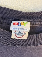 Delta Magnum Weight Vintage eBay Logo Graphic Print Super Seller Men’s XL TShirt