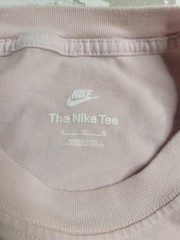 Nike T-Shirt Mens Large “My Nike Friends” Pink 3D Puff Print Graphic Size XL