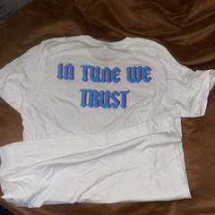 Young Money “In Tune we trust” Lil Wayne T-Shirt Front /Back Print— Size Medium