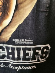 2006 Military 7.62 Design The Goat Locker T Shirt Black Large U.S. Navy Chiefs