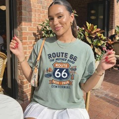 Route 66 Centennial Shirt 1926 2026 Mother Road Tee, Vintage Route 66 Graphic