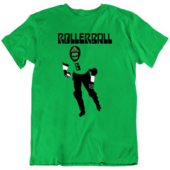 Rollerball Player Number 6 Film 70s Cult Movie T Shirt Tee Gift New