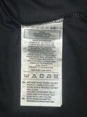 adidas Essentials Big Logo Cotton Tee T-Shirt Black White Mens Size M JE8945 New
