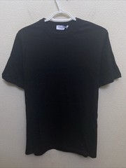 Mida Undici Italy Men’s Medium Black T-Shirt Short Sleeve Crew Neck NWT