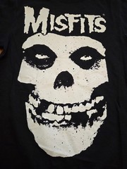 NWOT Misfits Rock Band Classic Skull Logo Men’s Black T-Shirt Small