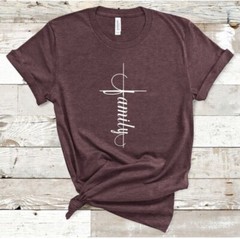 Family Cross T-shirt , Christian Cross, Family Cross Shirt, XS, S, M, L, XL