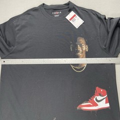 HQ2666-045 Jordan Statement 1985 Men’s Sizes Vary Crew Neck T-Shirt Black NWT