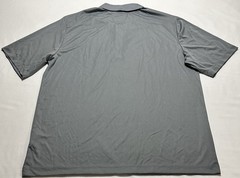 Royal Purple Synthetic Oil Men’s Purple Polo Golf Shirt Grey Size Large NWT New