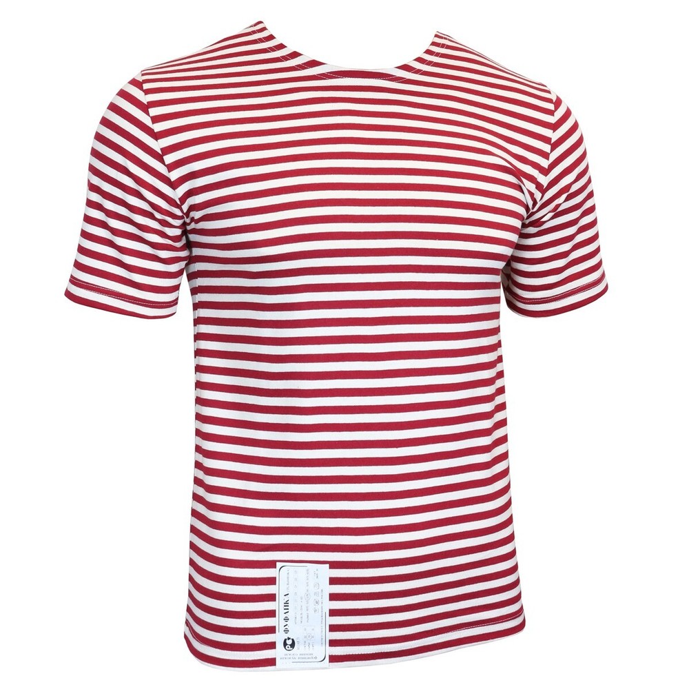 Genuine Russian OMON / MVD Telnyashka – 100% Cotton Striped Military T-Shirt New