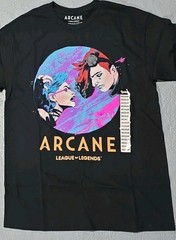 Arcane League Of Legends Apparel 2pc Shirt SZ Medium (NN)