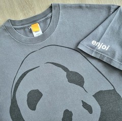 Vintage ENJOI Skateboards Shirt L Skate Big Panda Cartoon Almost Jacuzzi April