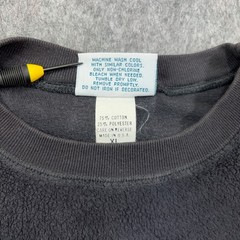 Vintage Mountain Dew Sherpa Fleece Adult XL Black 80s Mtn Dew Cleveland