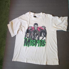 Vintage Misfits The Gang Tee Shirt Size L Single Stitch Late 80s Single Stitch