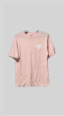 Vans (A) Off the Wall Logo Skateboard T-Shirt L Pastel Pink Grunge Gorpcore EUC