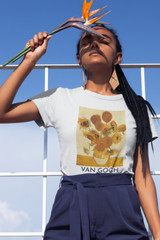 Vincent van Gogh – Sunflowers T-Shirt – Aesthetic Art T-shirt Unisex Tee