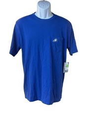 Johnnie O Tyler T Shirt Florida Gulf Coast Eagles Logo Pocket Blue Sz S NWT