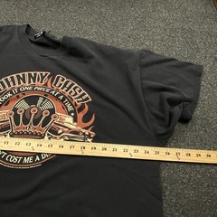 Johnny Cash Zion Roots Wear 2007 T Shirt Men’s Size 2XL Black Country Tee