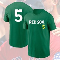 NEW ITEM! Caleb Durbin #5 Boston Red Sox 2026 Name & Number Fastship For Fans