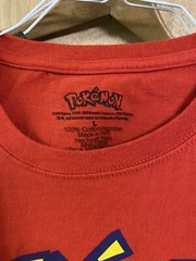 Pokemon Poke Ball Graphic T-Shirt Men’s L Red Cotton Short Sleeve