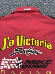 Vintage Drag Racing Shirt Mens Large Darrell Mike Gwynn Dunn Team Mopar Pit USA