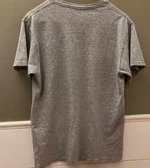 Mossy Oak Shirt Deer Skull sz Medium Bullet Graphic Print Mens Grey Black