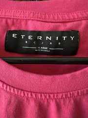 Eternity BC/AD Sharkmouth T shirt Pink short sleeve cotton Men’s Size XL