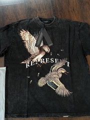 Represent Birds Graphic Black Men’s Short Sleeve Crew Neck T-Shirt S