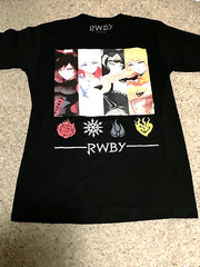 RWBY Anime Graphic T Shirt Mens Size Small