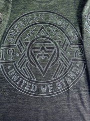 American Fighter Coalmont Waffleknit Med Military Green/Blk Foil Graphics