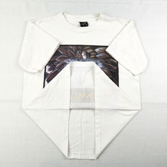 Spirit Dancer Diamond Dust Vintage 90s T Shirt Mens M White Native American Art