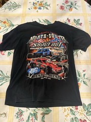 Vintage 2007 North South Shootout Racing T Shirt Men L Concord NC Anvil