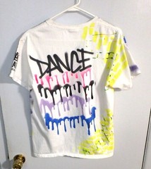Unique Graff Lab Studio Graffiti Dance City Themed T-Shirt Medium Haynes Cotton