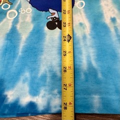 Vintage Liquid Blue Beatles Shirt Yellow Submarine Tie Dye M Made In USA 2004