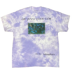 Knitswell Money Impressionism T Shirt Men’s XL Purple Tye dye Short Sleeve NEW