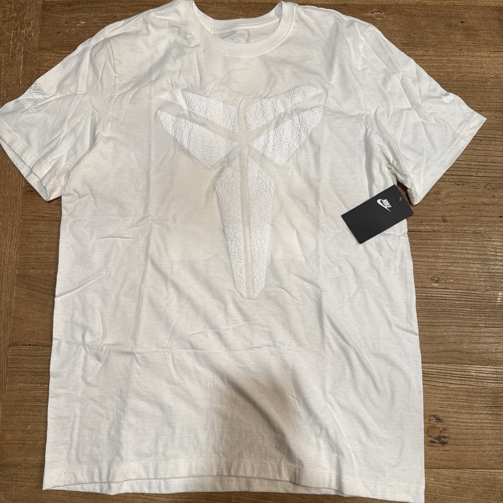 Nike Kobe Bryant Mamba Halo Tee T-Shirt Size Large White HF6453 100 Brand New