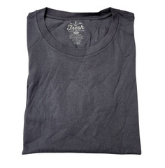 Fresh Clean Tees Threads Mens Short Sleeve Crewneck T-Shirt Black White Blue