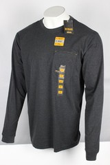 Ariat Men’s Rebar Workman Born For This T Shirt Long Sleeve Charcoal Mexico