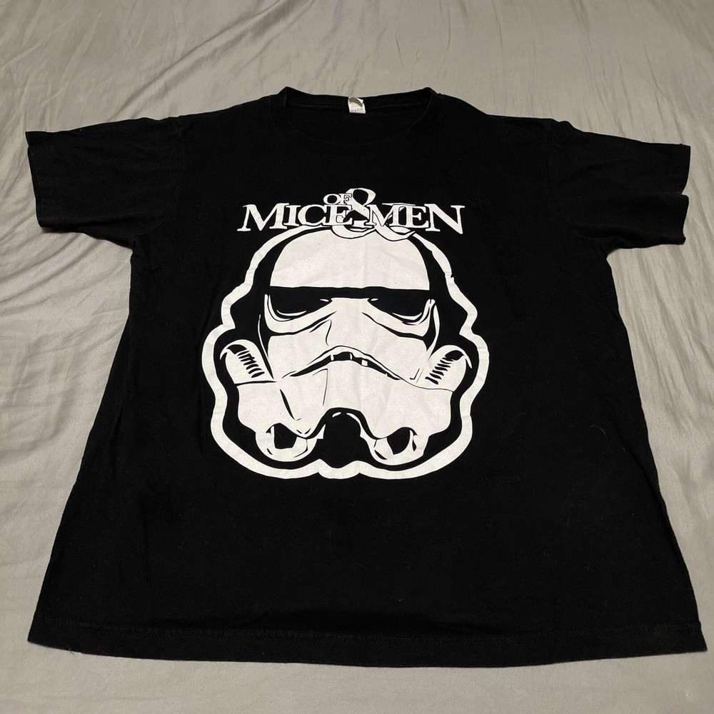 Short sleeve Of Mice and Men Band Graphic logo Unisex Shirt All Size UU89